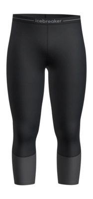 Legging Icebreaker Homme Mer 200 ZoneKnit Legless Black/Jet Heather/CB