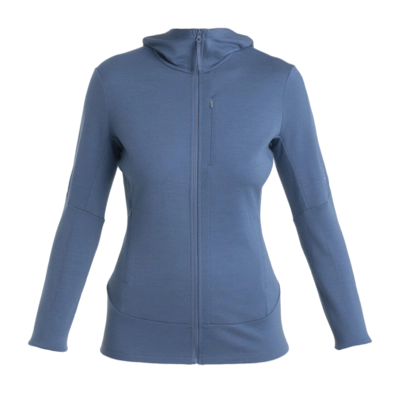 Zip Sweatshirt Icebreaker Women Merino 260 Quantum IV LS Zip Ho Dawn