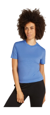 T-Shirt Icebreaker Femme Merino 150 Tech Lite III SS Crop Tee Baja