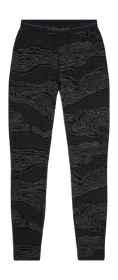 Leggings Icebreaker Men Merino 260 Vertex Leggings Snow Guide Black/Galaxy