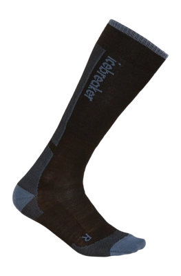 Ski Socks Icebreaker Women Merino Ski+ Ultralight OTC Black/Dawn