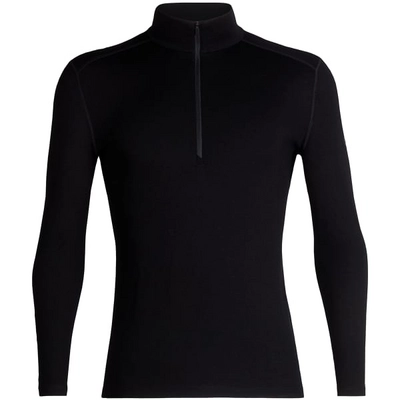 Trui Icebreaker Men 260 Tech LS Half Zip Black