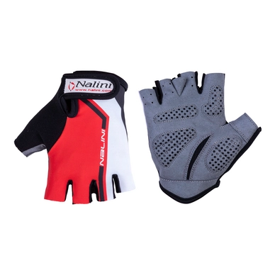 Fietshandschoen Nalini Men Salita Rood Zwart