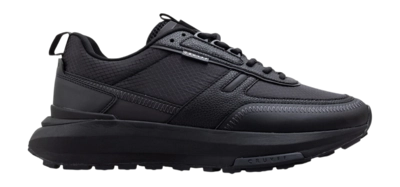 Cruyff Footwear Ambruzzia - Ripstop Reflect/Tumbled leather Black