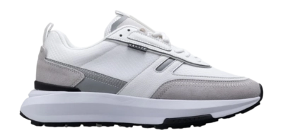 Cruyff Footwear Ambruzzia - Ripstop Reflect/Tumbled leather White