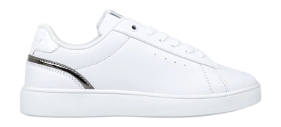 Cruyff Sports Footwear Challenge - Fine Grain/Patent/Metallic White