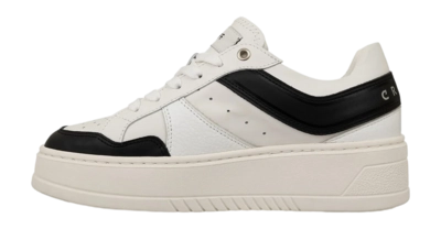 Cruyff Footwear Cup Lux - Soft Leather White/Black