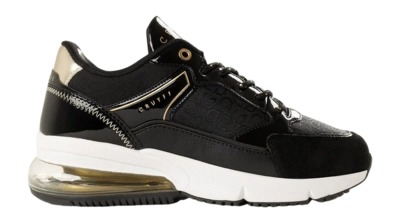 Cruyff Sports Footwear Diamond Lux - Tumbled/Textile/Patent Black