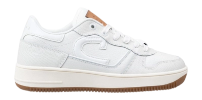 Cruyff Footwear Campo Low Lux - Tumbled Leather/Lizzard White/Tan