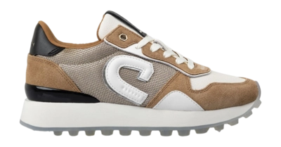 Cruyff Footwear Parkrunner - Metallic Mesh/Suede Beige/Gold