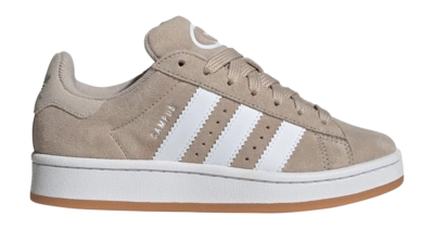 adidas Junior Campus 00s Wonder Beige / Ftwr White / Gum 2