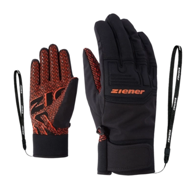 Handschoen Ziener Men Garim AS(R) Glove Ski Alpine Orange Spice