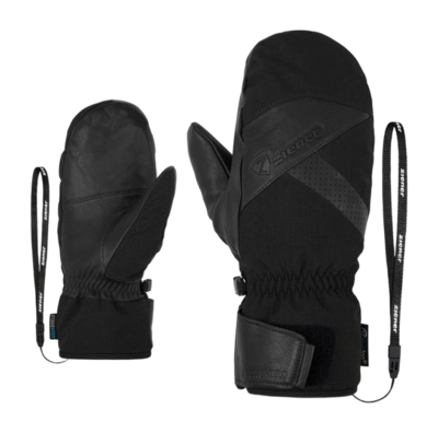 Want Ziener Men Gettero AS(R) AW Mitten Glove Ski Alpine Black