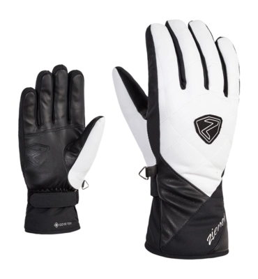 Handschoen Ziener Women Kamea GTX Glove White/Black