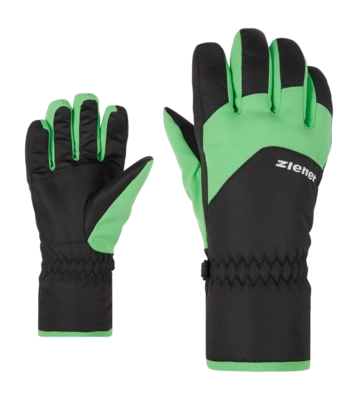 Handschoen Ziener Kids Lando Glove Black/Pale Green