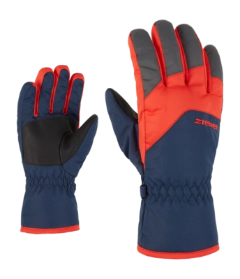 Handschoen Ziener Kids Lando Glove Dark Navy/Red