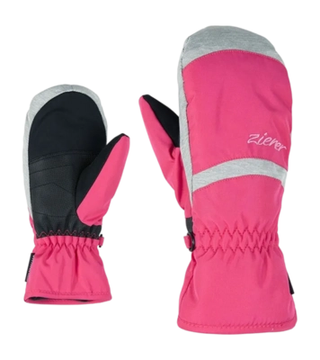 Want Ziener Kids Lejanos AS(R) Mitten Glove Pop Pink