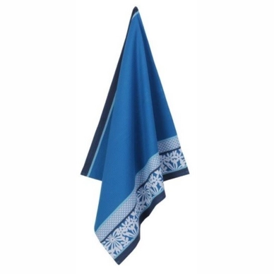 Tea Towel Elias Flowers Seagreen (Set of 2)
