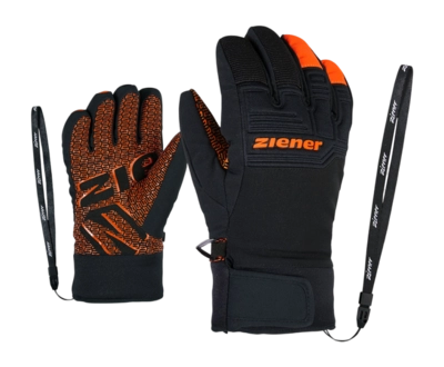 Handschoen Ziener Kids Lanus AS(R) PR Glove Bright Orange