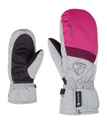 Want Ziener Kids Levin GTX Mitten Glove Pop Pink/Light Melange