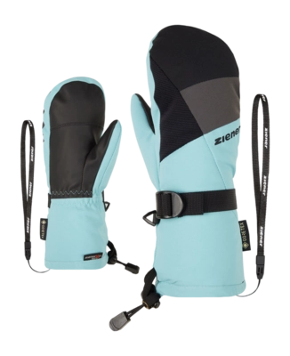 Want Ziener Kids Lanic GTX Gore Plus Warm Mitten Glove River Blue