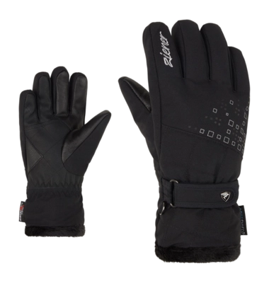 Handschoen Ziener Kids Lania AS(R) PR Glove Black