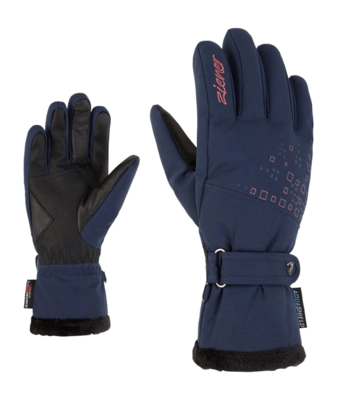 Handschoen Ziener Kids Lania AS(R) PR Glove Dark Navy