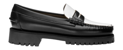 Slipper Sebago Damen Dan Lug Damen Black-White