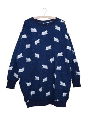 Sweater Dress SNURK Women Counting Sheep