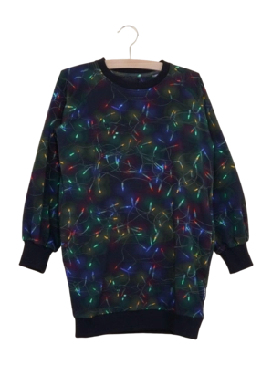 Sweater Dress SNURK Women Xmas Lights