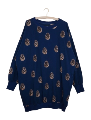 Sweater Dress SNURK Women Pinecones