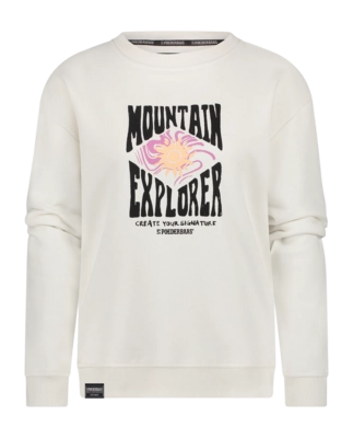 Trui Poederbaas Women Arty Sweater Off White