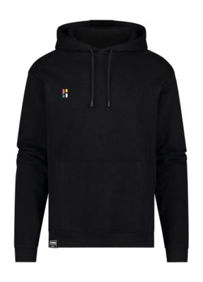 Hoodie Poederbaas Men Icon Hoodie Black