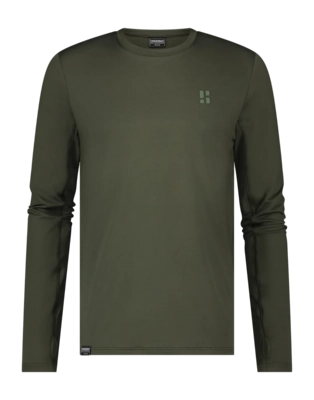 T-Shirt Manches Longues Poederbaas Homme Four Seasons Lightweight Longsleeve Green