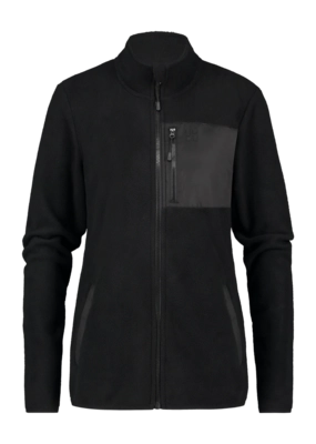 Gilet Poederbaas Femme Four Seasons Fleece Jacket Black