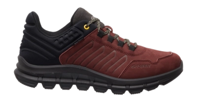 Walking Boots Grisport Unisex Street Low Burgundy