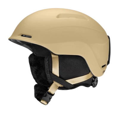 Skihelm Smith Glide J Kinder Matte Sandstorm