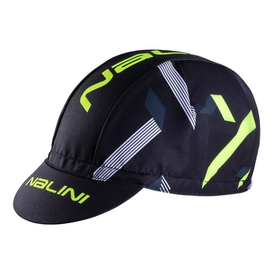 Fietspet Nalini Rocca 2.0 Zwart Fluo Geel