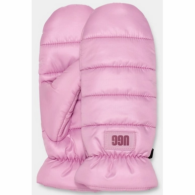 Want UGG Women Puff Yeah All Weather Mitten Rose Quartz