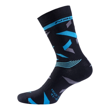 Wielrensokken Nalini Tuono 2.0 Zwart Blauw