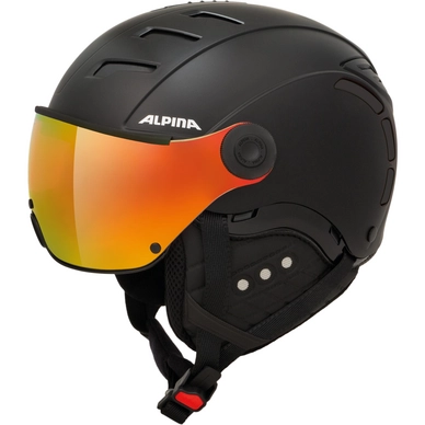Skihelm Alpina Jump 2.0 QVM Black Matt
