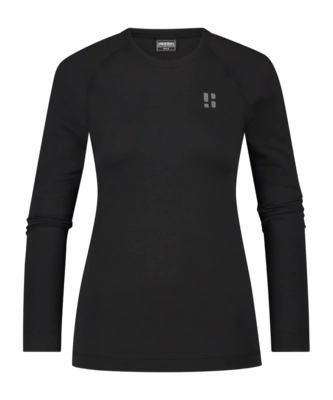 Undershirt Poederbaas Women Lightweight Baselayer Black