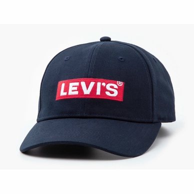 Pet Levi's Box Tab Cap Navy Blue