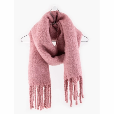 Sjaal Levi's Women Monogram Fuzzy Wrap Light Pink