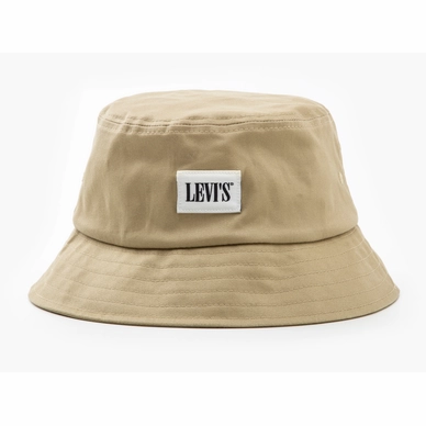 Vissershoed Levi's Men Serif Bucket Hat Regular Khaki