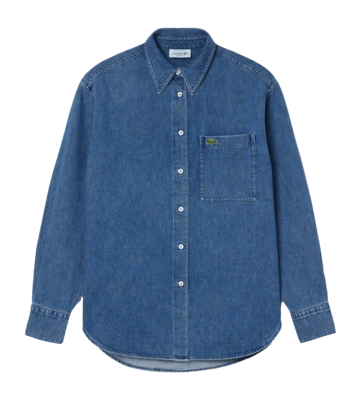 Hemd Lacoste CF0036 Damen Medium Blue Used