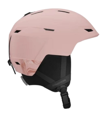 Skihelm Salomon Icon LT Damen Heavenly Pink