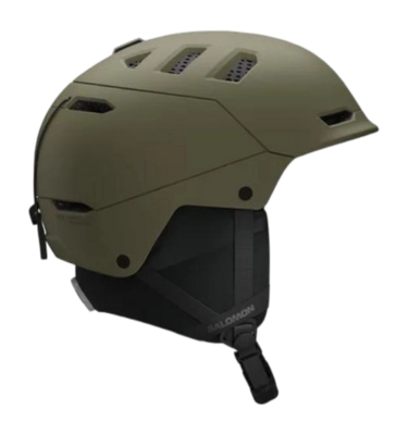 Ski Helmet Salomon Unisex Husk Pro Olive Night