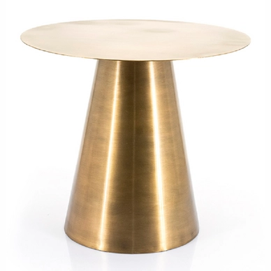 Beistelltisch By-Boo Mastic 50 x 44 cm Gold
