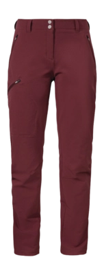 Broek Schöffel Women Ascona Warm L Red